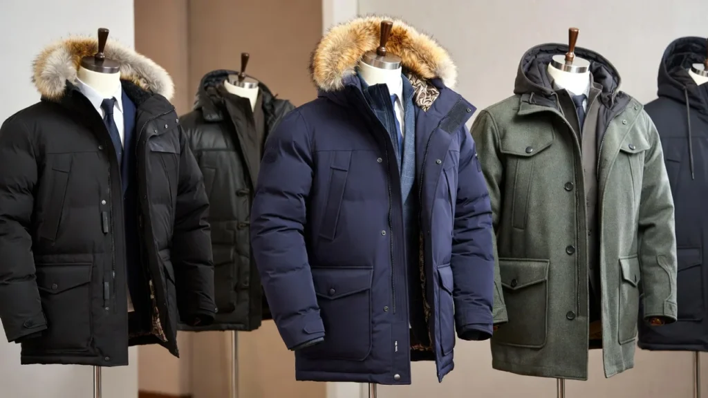 Different types of best men’s winter jackets in Germany