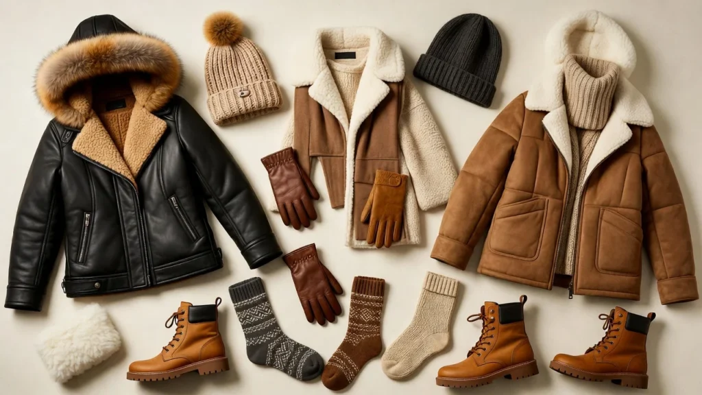 Men winter fashion mood board jackets style inspiration
