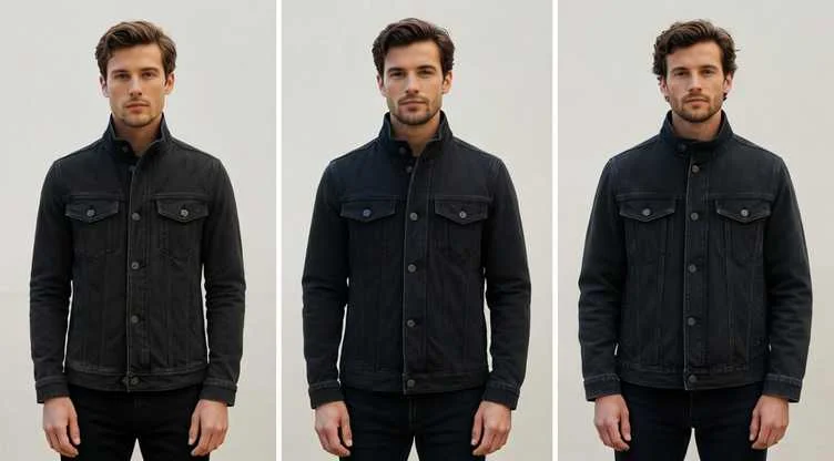 Men’s winter jacket fits in Germany for slim, regular, and oversized frames